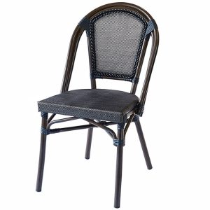 Ghế sân vườn nhôm giả mây cao cấp, phù hợp quán cafe ngoài trời