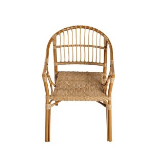 Ghế sân vườn giả mây nhìn trực diện, phù hợp nhà hàng, ban công