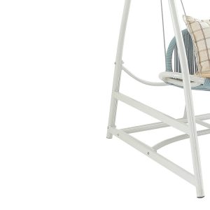 Chân đế khung nhôm chắc chắn của ghế xích đu ngoài trời hiện đại
