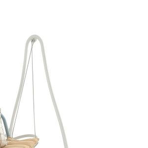 Khung trên của ghế xích đu ngoài trời, thiết kế cong mềm mại